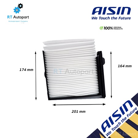 Aisin กรองแอร์ Nissan Tiida ทีด้า 1.6 1.8 ปี06-12 / CBFN-4009