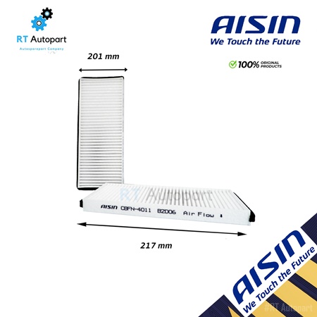 Aisin กรองแอร์ Nissan Navara D40 นาวาร่า ปี04-14 / CBFN-4011