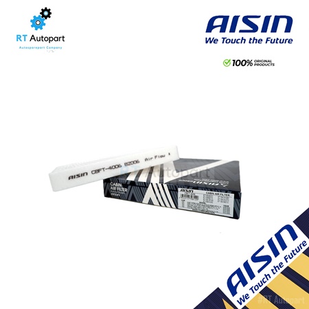 Aisin กรองแอร์ Toyota Revo ปี12-21 Fortuner Innova ปี15-21 CHR Alpard ปี15-20 Camry ACV50 ปี12-20  / CH-R / 87139-0K060 / CBFT-4006