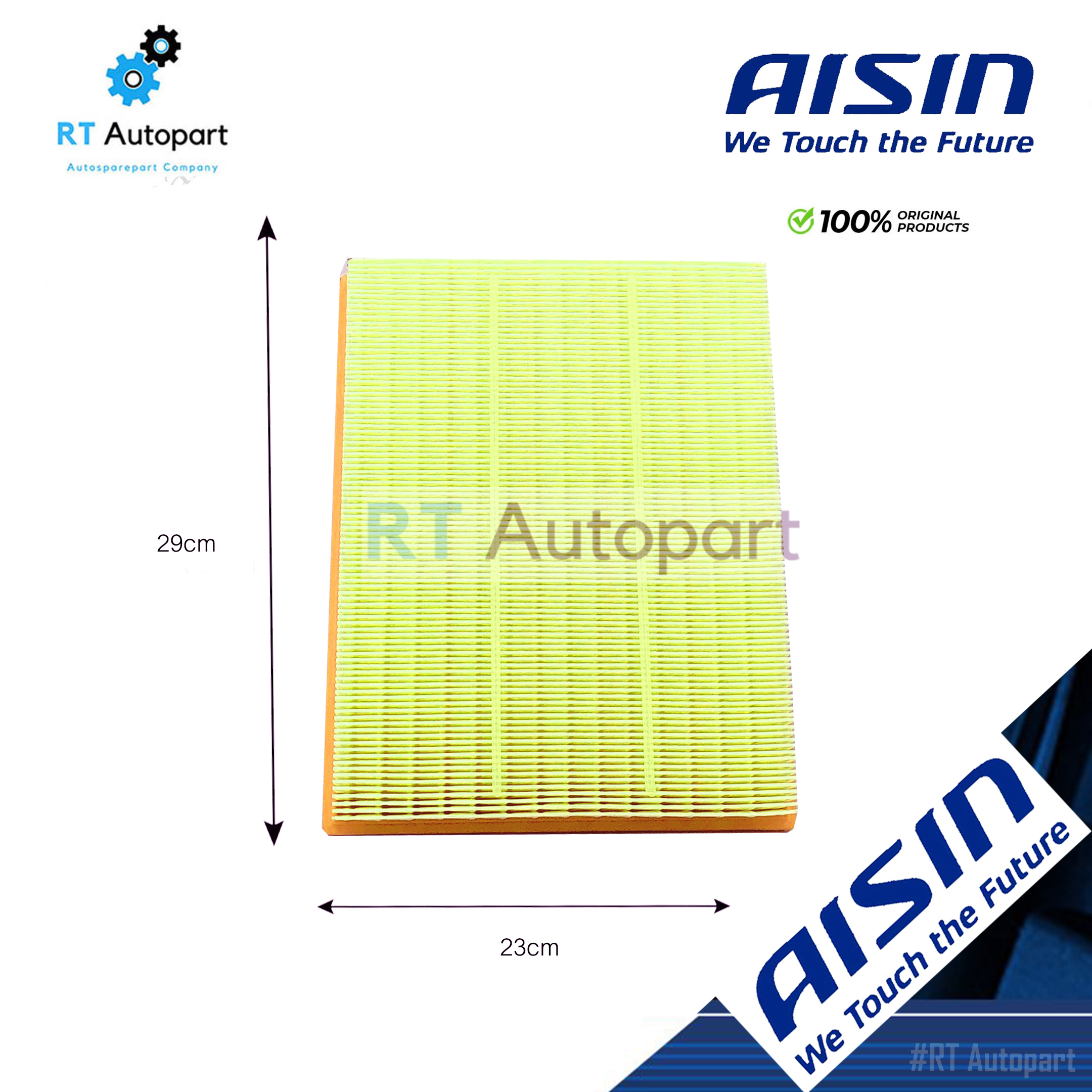 Aisin กรองอากาศ Ford Everest Titanium 2.2 3.2 ปี15-21 P4AT / ARFFD-4002 / EB3G-9601