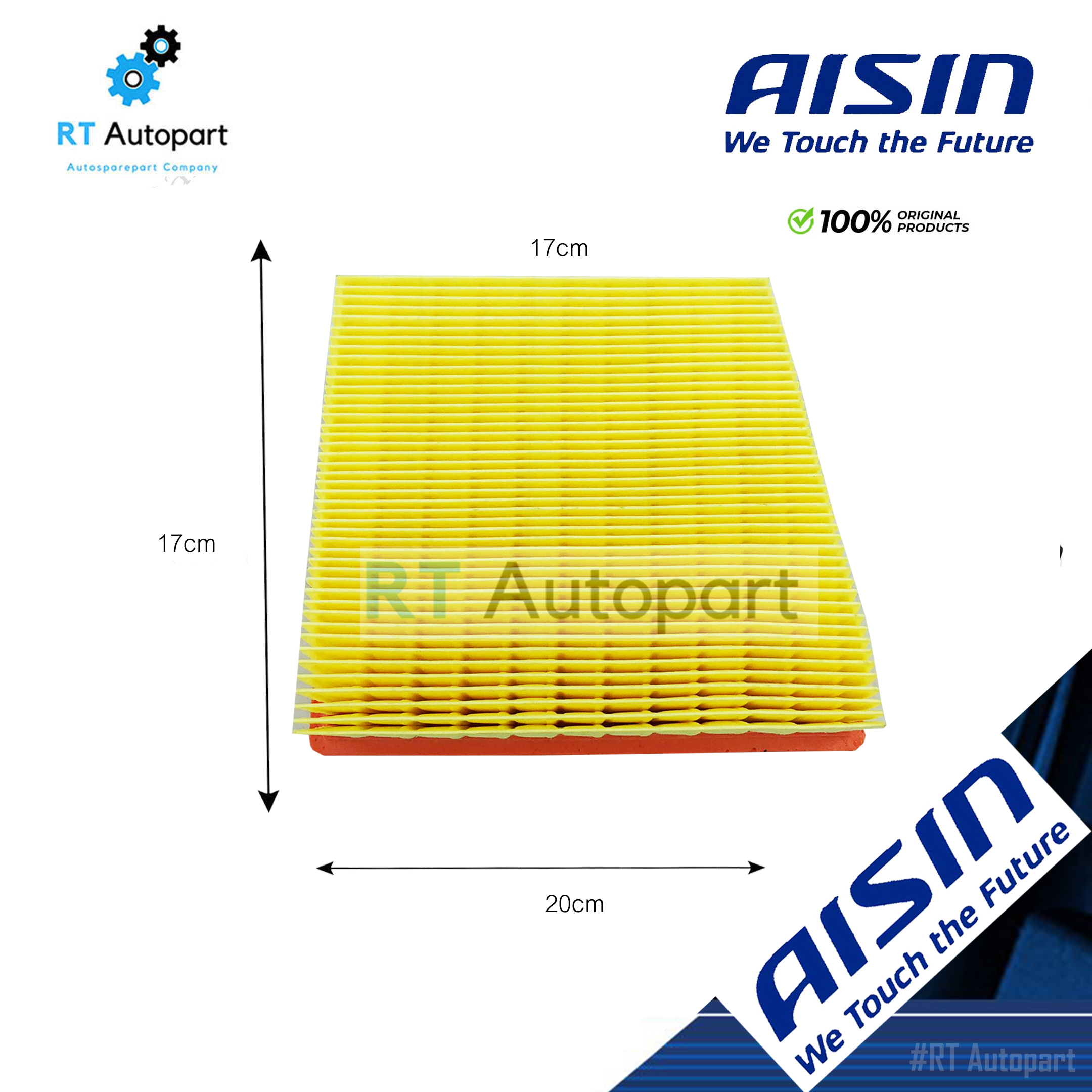 Aisin กรองอากาศ Ford Fiesta 1.2 1.0 Ecoboots / ARFFD-4003 / 8V21-9601AA