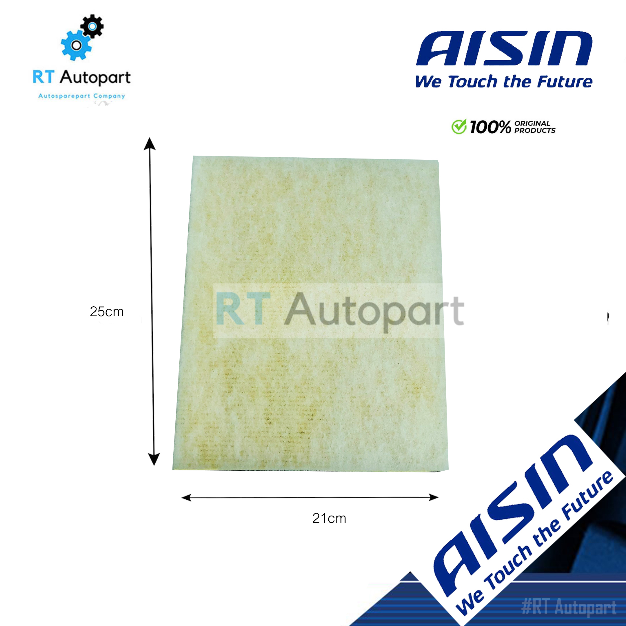 Aisin กรองอากาศ Isuzu Dmax Mu7 เครื่อง VGS Platium ปี08-12 / Mu7 / 8-98027-480-0 / ARFG-4004