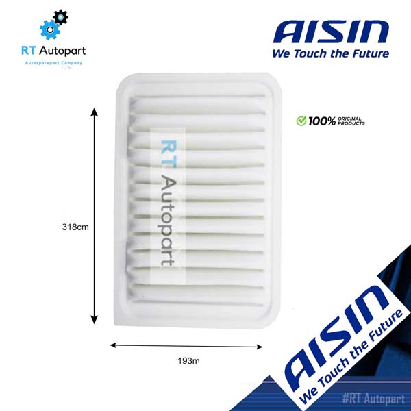 Aisin กรองอากาศ Toyota Camry ACV30 ปี02-06 ACV40 Hybrid AHV40 ปี07-12 Alphard ANH10 ปี03-08 กรองอากาศ ACV30 17801-0H020/ ARFT-4004