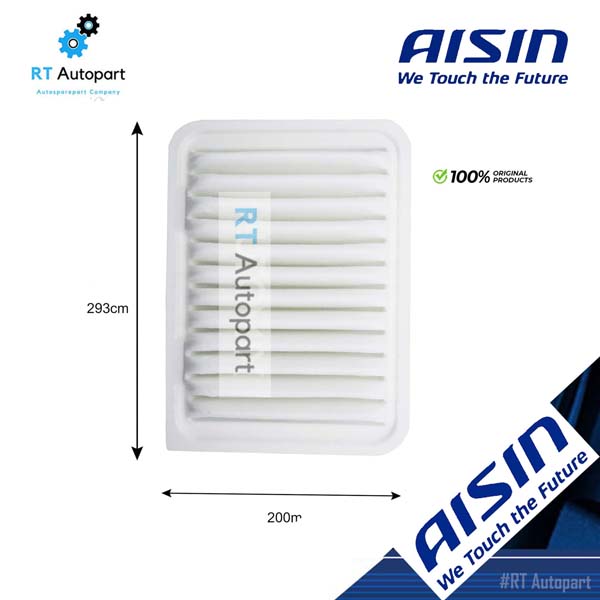 Aisin กรองอากาศ Toyota Camry ACV40 ปี06-12 ACV50 ACV51 ปี12-15 เครื่อง 2AZ-FE 1AZ-FE / 17801-0H030/ ARFT-4010