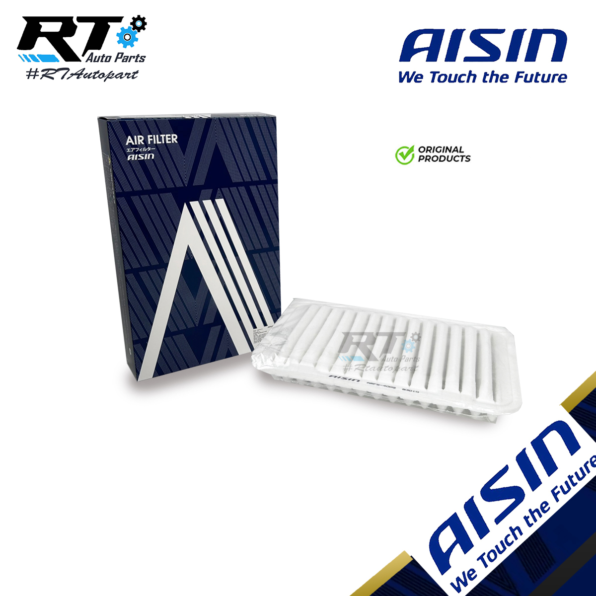 Aisin กรองอากาศ Suzuki Swift ซูซูกิ สวิฟ 1.2 ปี12-17 เครื่อง K12B / ARFS-4002 / 13780-69L00
