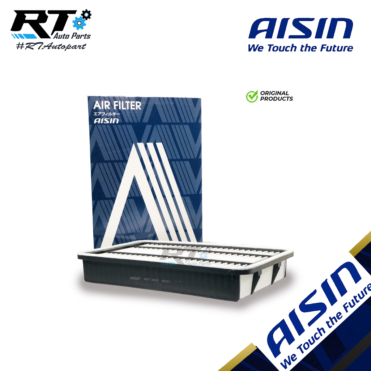 Aisin กรองอากาศ Toyota Commuter KDH222 ปี13-18 / 17801-30060 / ARFT-4015