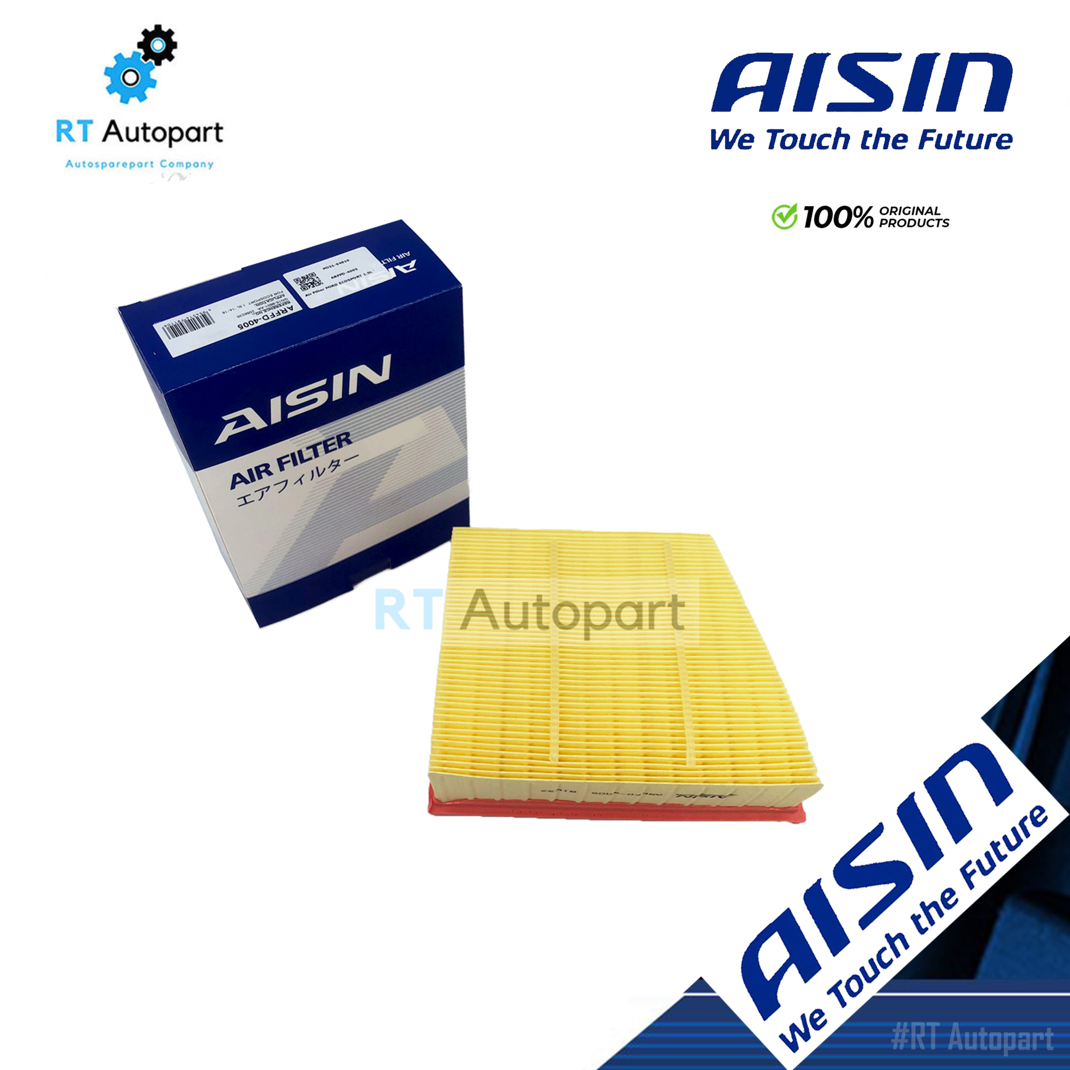 Aisin กรองอากาศ Ford Ecosport 1.5 HXJA / กรองอากาศ ฟอร์ด / GN15-9601-AA / 2066235 / ARFFD-4005