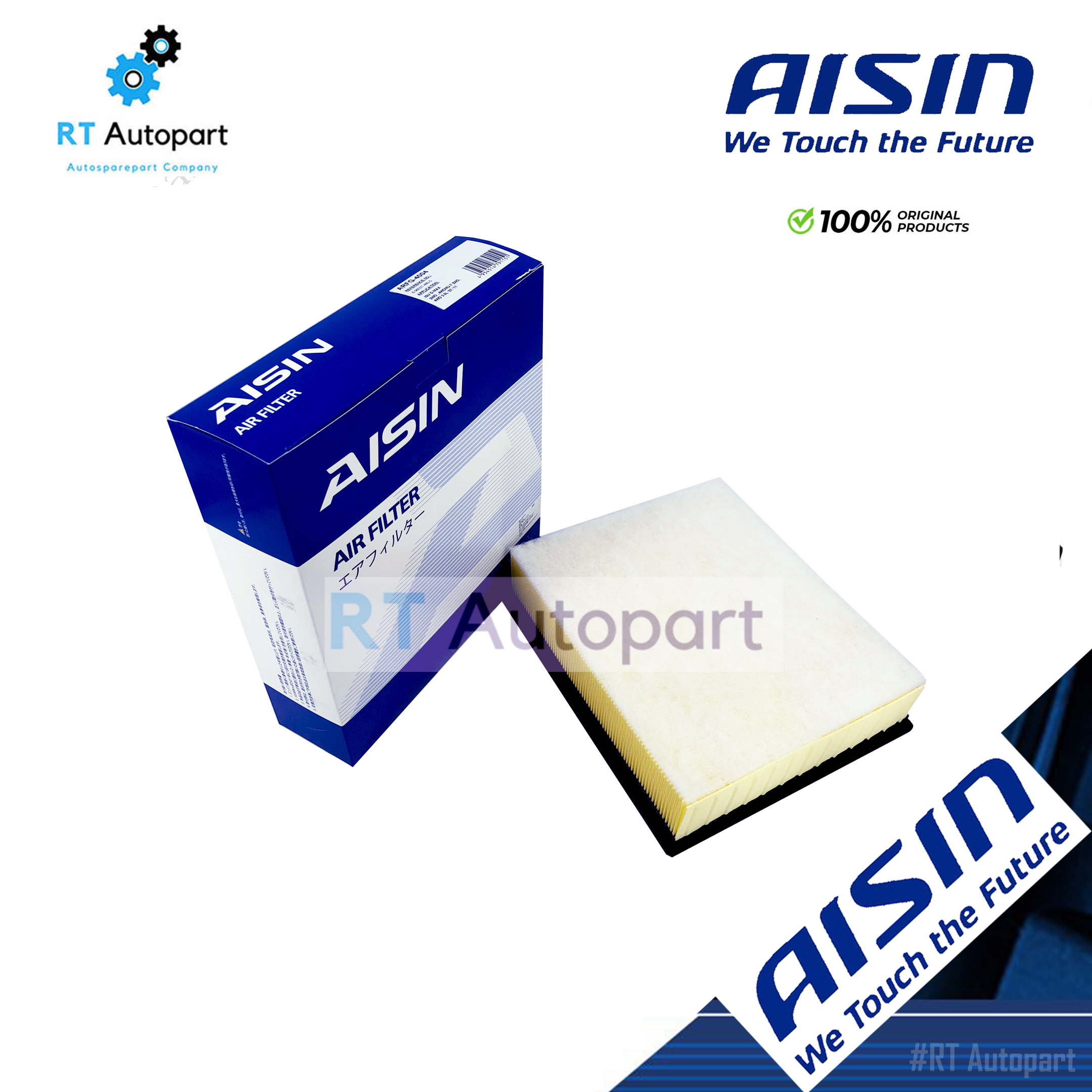 Aisin กรองอากาศ Isuzu Dmax Mu7 เครื่อง VGS Platium ปี08-12 / Mu7 / 8-98027-480-0 / ARFG-4004