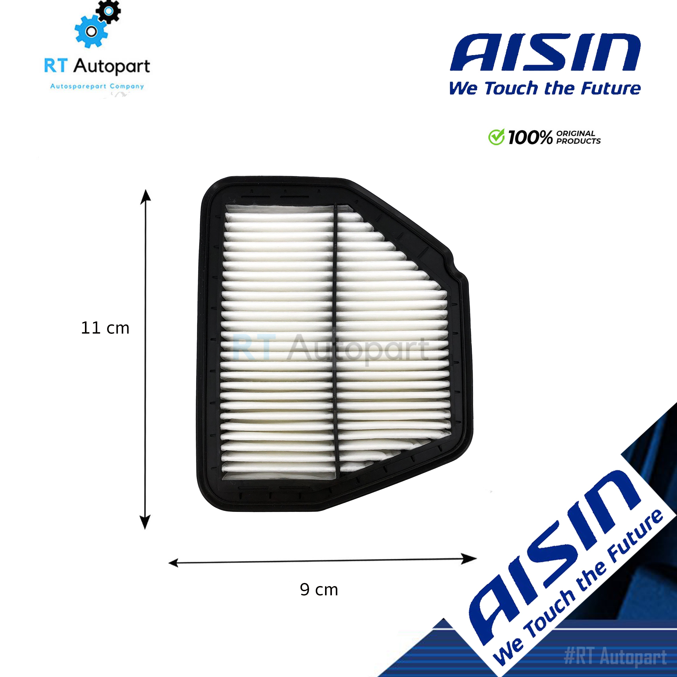 Aisin กรองอากาศ Chevrolet Captiva 2.0L Z20DL ปี12-14 / กรองอากาศ แคปติว่า / ไส้กรองอากาศ ARFGM-4007