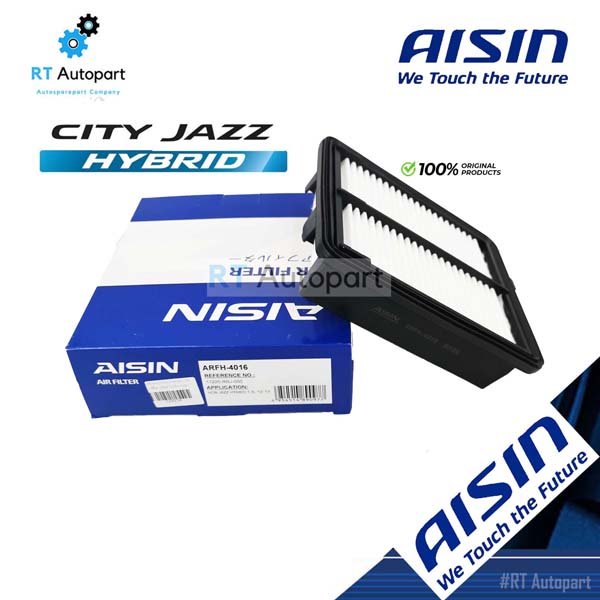 Aisin กรองอากาศ Honda Jazz ปี09-13 *เครื่อง Hybrid* / 17220-RBJ-000 / ARFH-4016