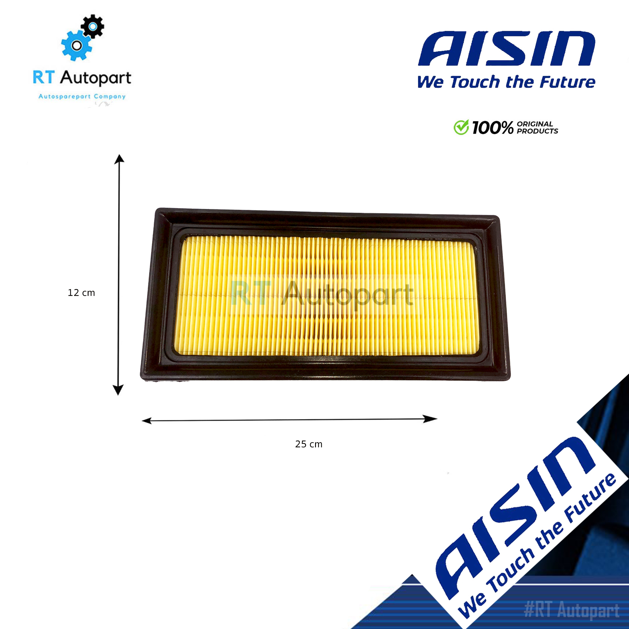Aisin กรองอากาศ Mitsubishi Xpender 1.5L 4A91 MIVEC / กรองอากาศ มิตซูบิชิ / 1500A687 / ARFM-4006