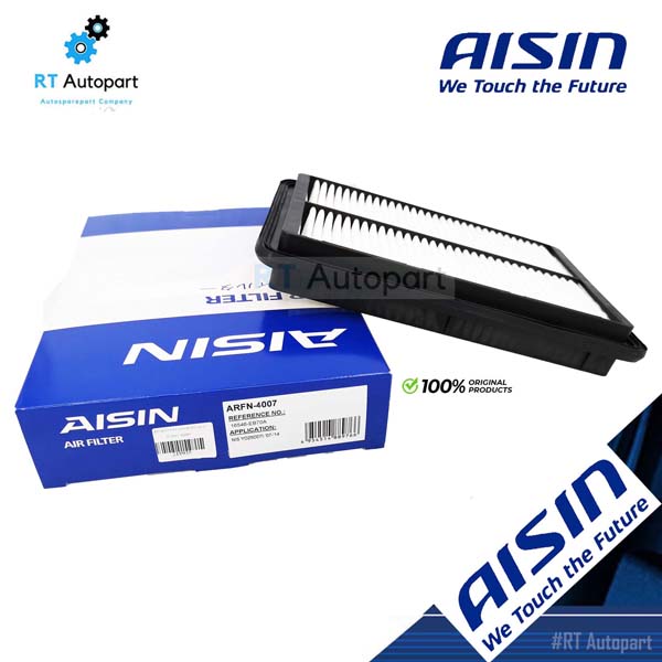 Aisin กรองอากาศ Nissan Navara D40 ปี05-14 DDti / 16546-EB70A / ARFN-4007