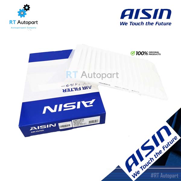 Aisin กรองอากาศ Toyota Camry ACV40 ปี06-12 ACV50 ACV51 ปี12-15 เครื่อง 2AZ-FE 1AZ-FE / 17801-0H030/ ARFT-4010