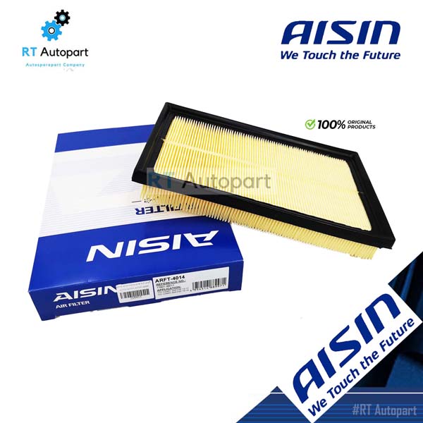 Aisin กรองอากาศ Toyota Camry ACV50 ACV51 ASV50 AHV50 ปี12-18 เครื่อง 2AR-FXE 6AR-FSE / 17801-38011 / 17801-0V040/ ARFT-4014