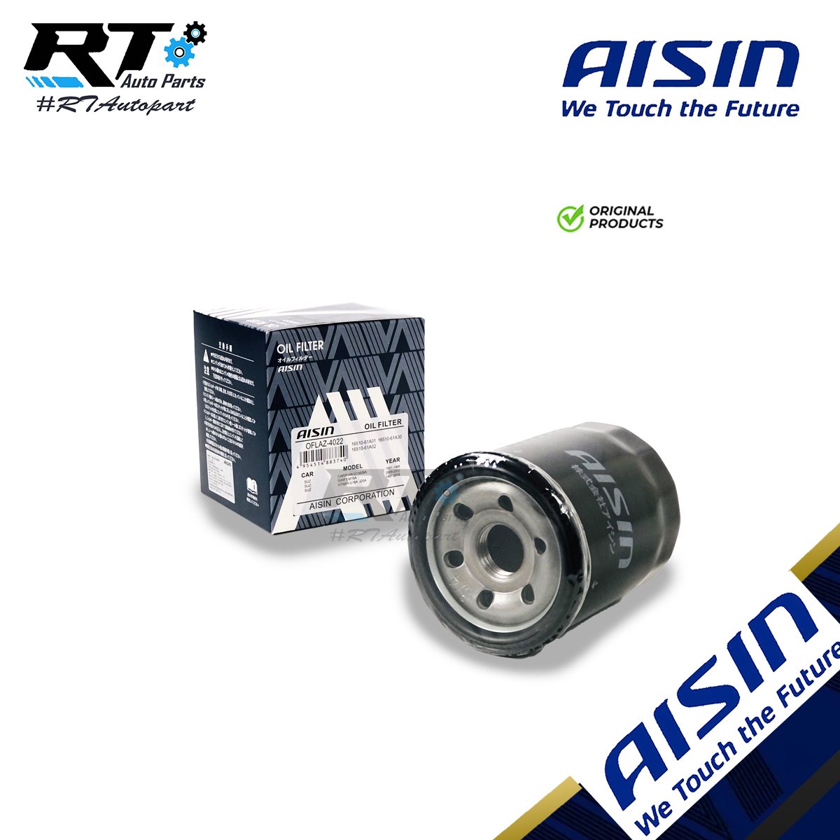 Aisin กรองน้ำมันเครื่อง Suzuki Swift 1.5 / 16510-61AOO / OFLAZ4022