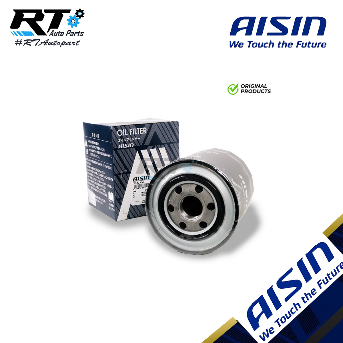 Aisin กรองน้ำมันเครื่อง Mitsubishi Triton Pajero 2.5 4D56 /  OFLAZ4046