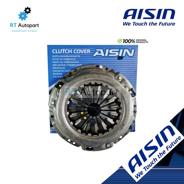 Aisin แผ่นคลัช หวีคลัช Toyota Vigo Fortuner ปี04-11 2TR เบนซิน เกรด Premium ขนาด10" 31210-0K130 / DTX163A