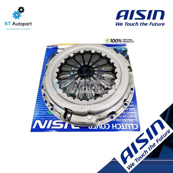 Aisin แผ่นคลัช หวีคลัช Toyota Vigo ปี03-09 1KD 2KD มี Inter ขนาด 10.25" 31210-0K040 / DTX164A