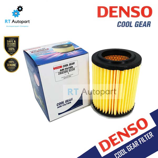 Denso กรองอากาศ Honda Crv G2 ปี02-06 Civic ES ปี01-05 เครื่อง 2.0  / 17220-PNB-Y01 / 260300-0230