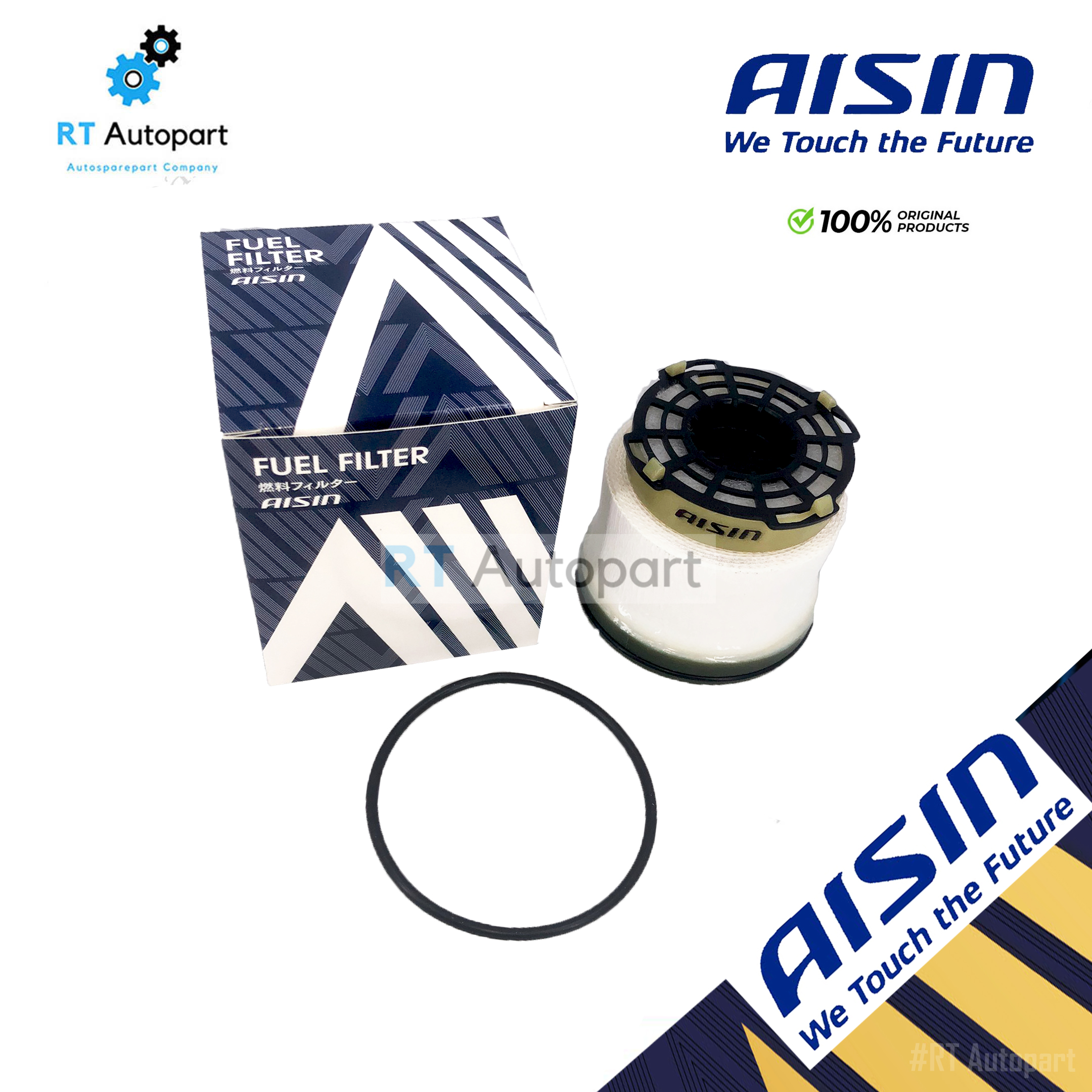 Aisin กรองโซล่า Ford Ranger 2.2 3.2 T6 XLT BT50Pro  ปี12-21 (ผ้ากรองย่น) Everest Titanium "15-21  / BT50 pro / U2YO-13-ZA5 AB399176AC FLFAZ-4007