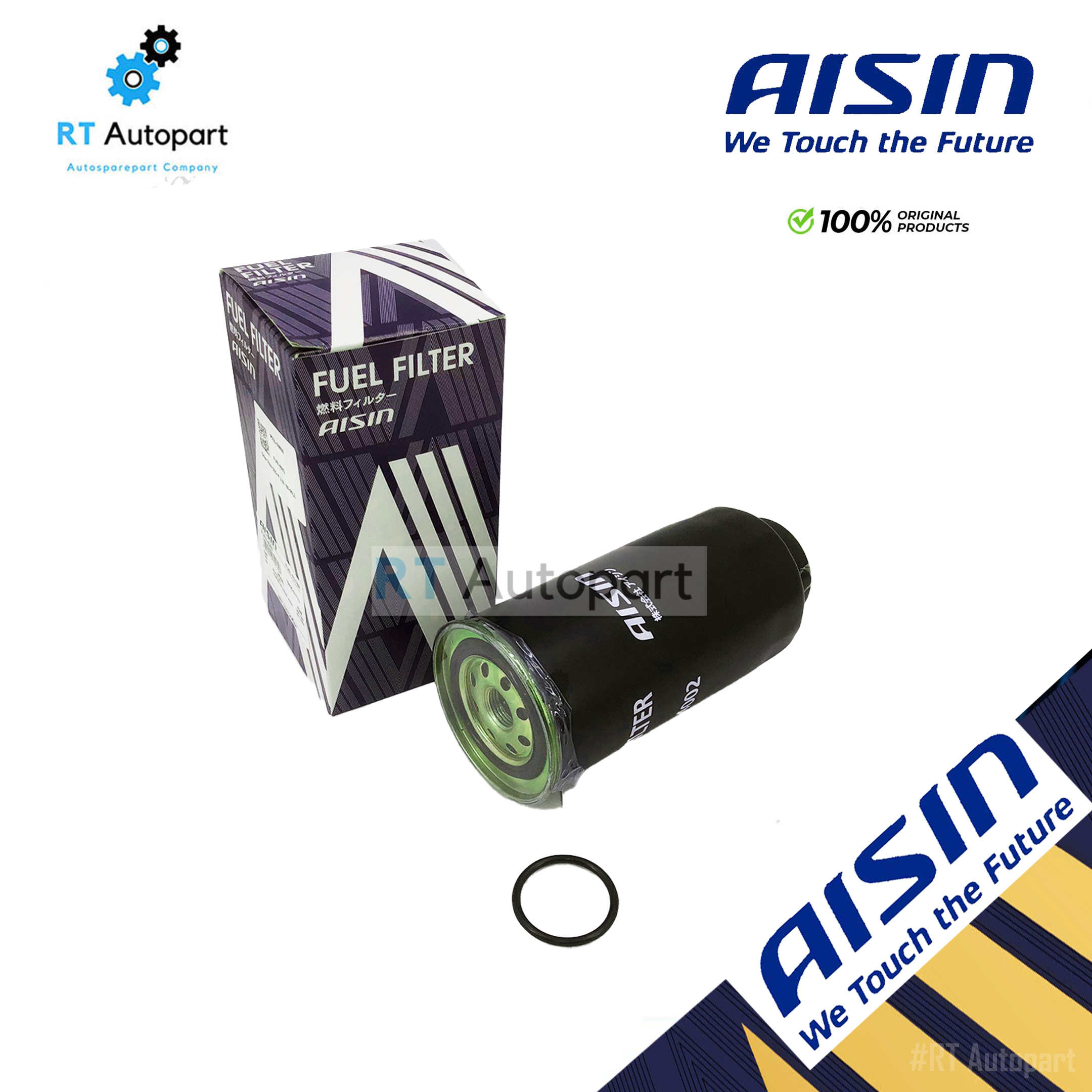 Aisin กรองโซล่า Nissan Big M TD ลูกยาวรุ่นเก่า ปี90-95 / 16405-01T70 / FLFN-4002