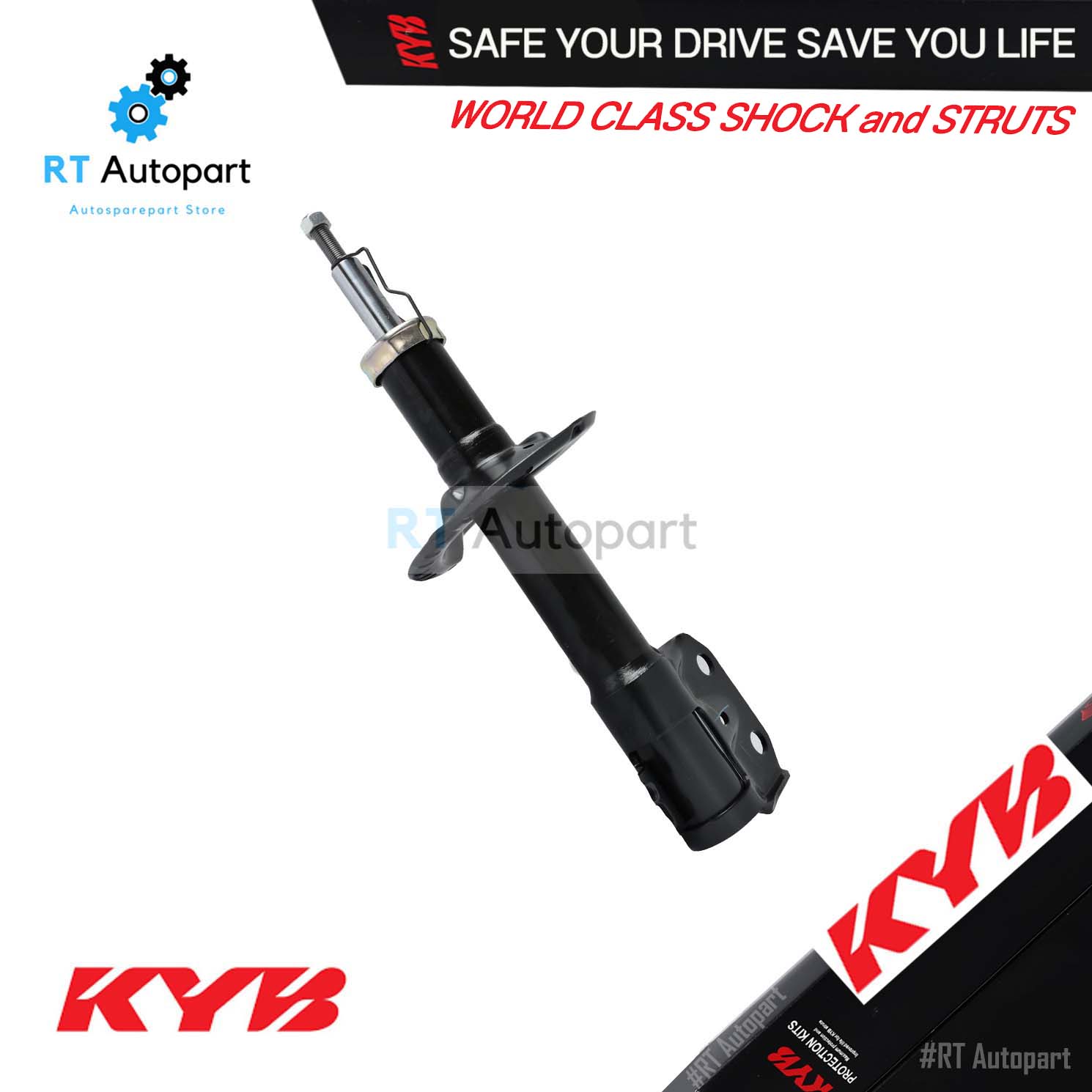 KYB โช้คอัพหน้า Chevrolet Captiva ปี07-18 KAYABA ข้างซ้าย / 335845