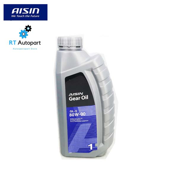 AISIN น้ำมันเกียร์สังเคราะห์ GL5 Aisin 80w90 / 80W-90 ขนาด 1ลิตร