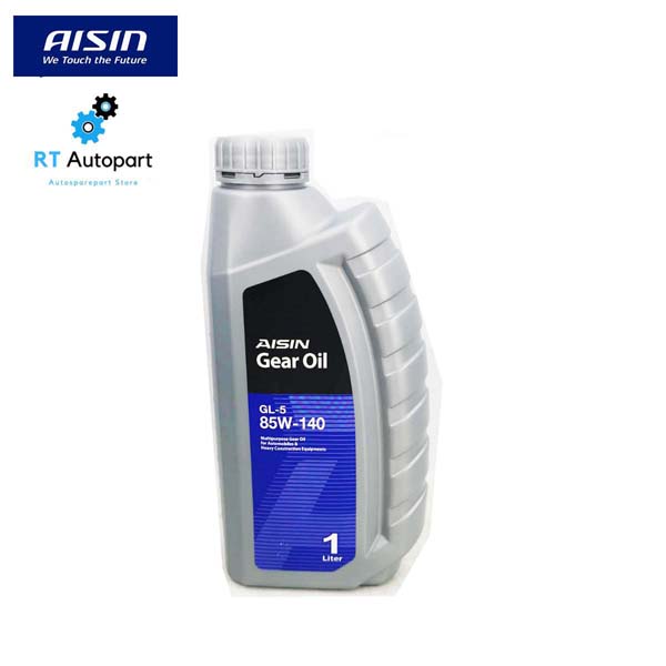 AISIN น้ำมันเกียร์สังเคราะห์ GL5 Aisin 85w140 / 85W-140 ขนาด 1ลิตร