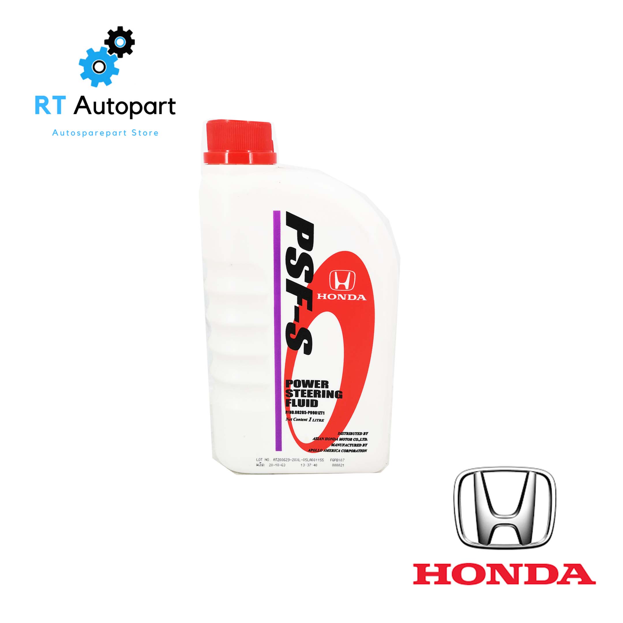 Honda น้ำมันเพาเวอร์ PSF-S สำหรับระบบพ่วงมาลัยเพาเวอร์ Honda ขนาด 1ลิตร / น้ำมันเพาเวอร์ Honda ฮอนด้า