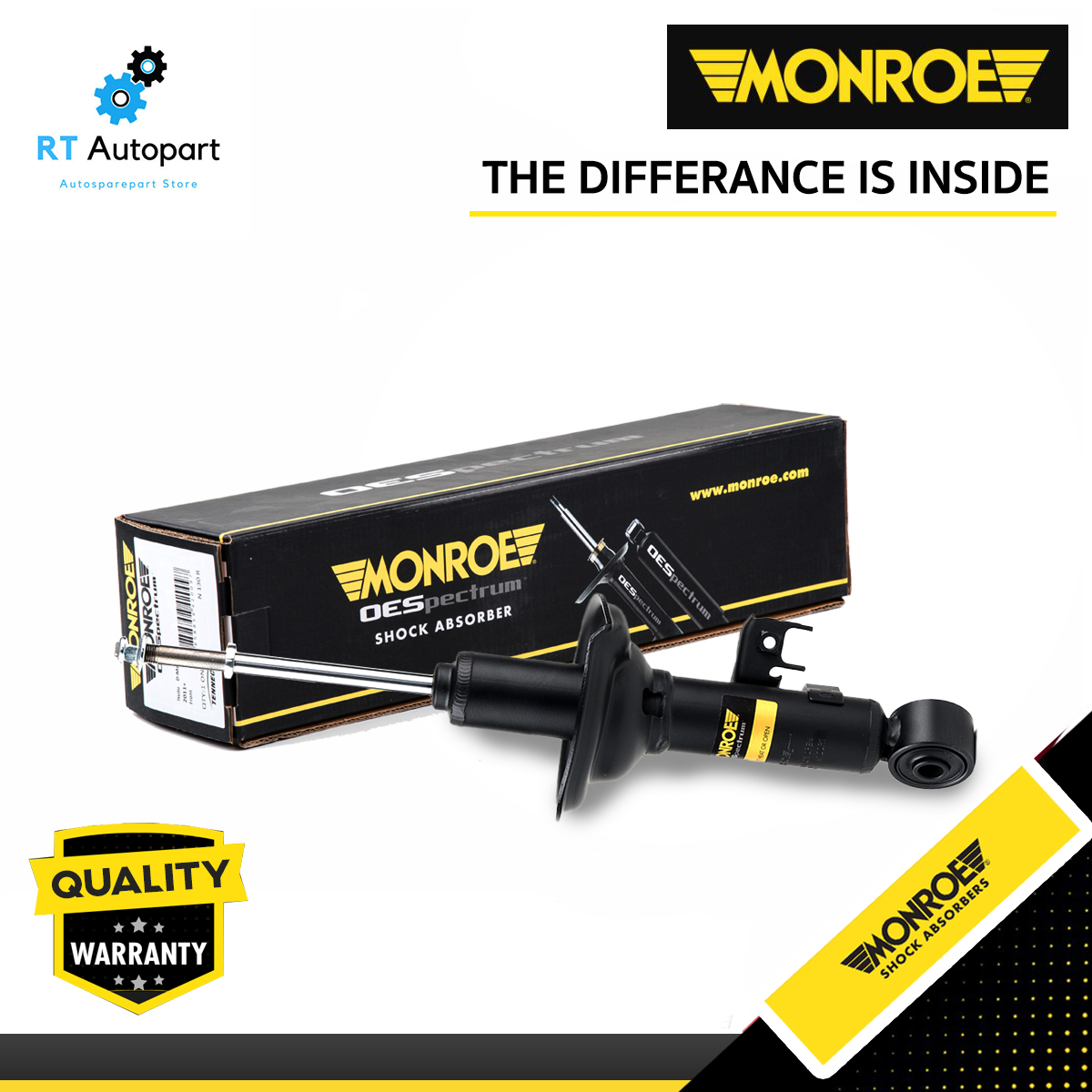 Monroe โช้คอัพหน้า Toyota Vigo 2wd Innova ปี03-14 / 744050SP / 744051SP