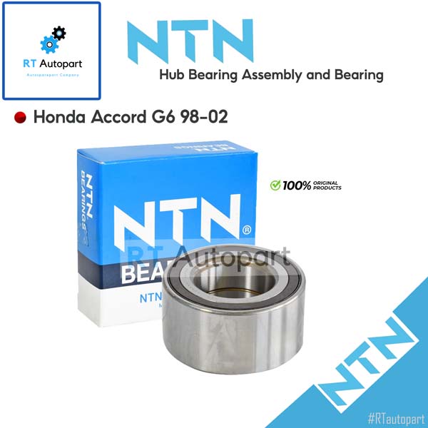 NTN ลูกปืนล้อหน้า Honda Accord G6 ปี98-02 ABS / ลูกปืนล้อ แอคคอร์ด / AU0901(1ตัว)