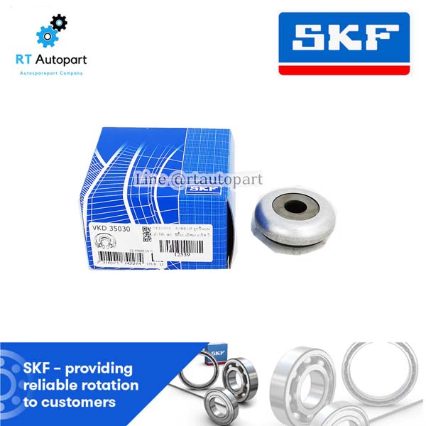 SKF ลูกปืนเบ้าโช้ค Toyota Vios Yaris ปี08-13 Honda City ZX GM2 / Jazz GD Jazz GE ปี03-13 Jazz GK City GM6 ปี14-20 Nissan March Almera / VKD35030
