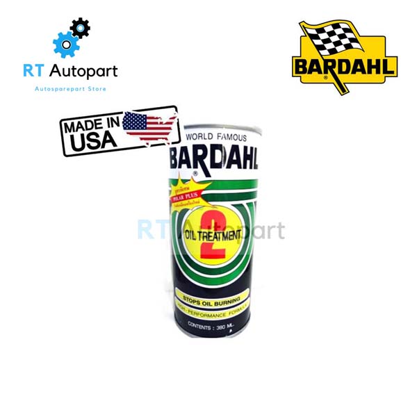 BARDAHL หัวเชื้อน้ำมันเครื่อง เบอร์ 2 Oil Supplment ขนาด 380ml  /  Oil Treatment / หัวเชื้อน้ำมันเครื่อง