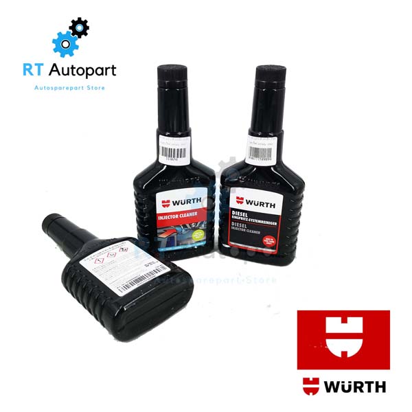 WURTH น้ำยาล้างหัวฉีด Wurth สำหรับเครื่องยนตร์ เบนซิน 125ml / น้ำยาทำความสะอาดหัวฉีด