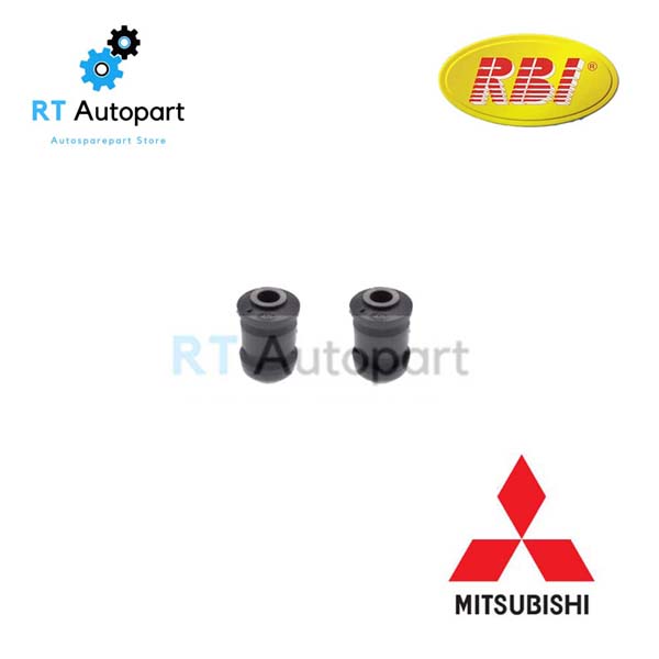 RBI บูชปีกนก Mitsubishi Mirage Attrage ปี13-18 / บูชปีกนกล่าง บู๊ชปีกนก บูทปีกนก มิราจ / 4013A312 / 4013A311(2ตัว บูชเล็ก)