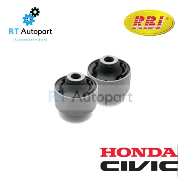 RBI บูชปีกนก Honda Civic FB ปี12-16 2ตัว บูชล่างใหญ่ / บูทปีกนกล่าง บู๊ชปีกนก บูทปีกนก  ซีวิค / 51391-TR0-305 / 51392-TR0-305