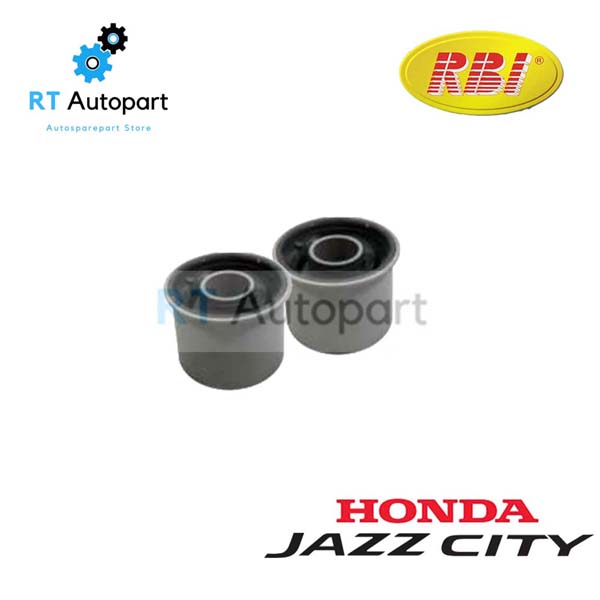 RBI บูชปีกนก Honda City GM2 Jazz GE ปี08-13 Brio Amaze 2ตัว บูชล่างใหญ่ / บูชปีกนกล่าง บู๊ชปีกนก บูทปีกนก/ 51360-TG0-T02S 51360-TG0-T02B