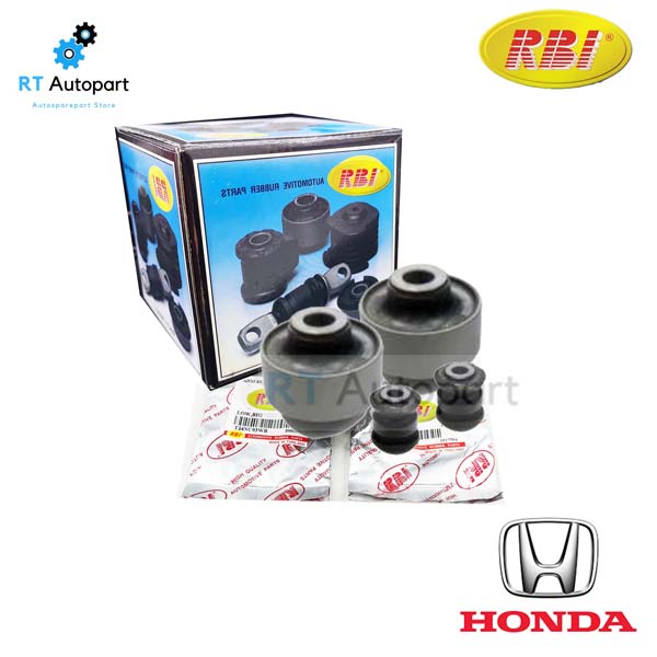 RBI บูชปีกนก Honda BRV BR-V / บูทปีกนกล่าง บู๊ชปีกนก บูทปีกนก BR-V  / 51360-TSA-K11-1 / 51392-SYY-010(2ตัว บูชใหญ่)