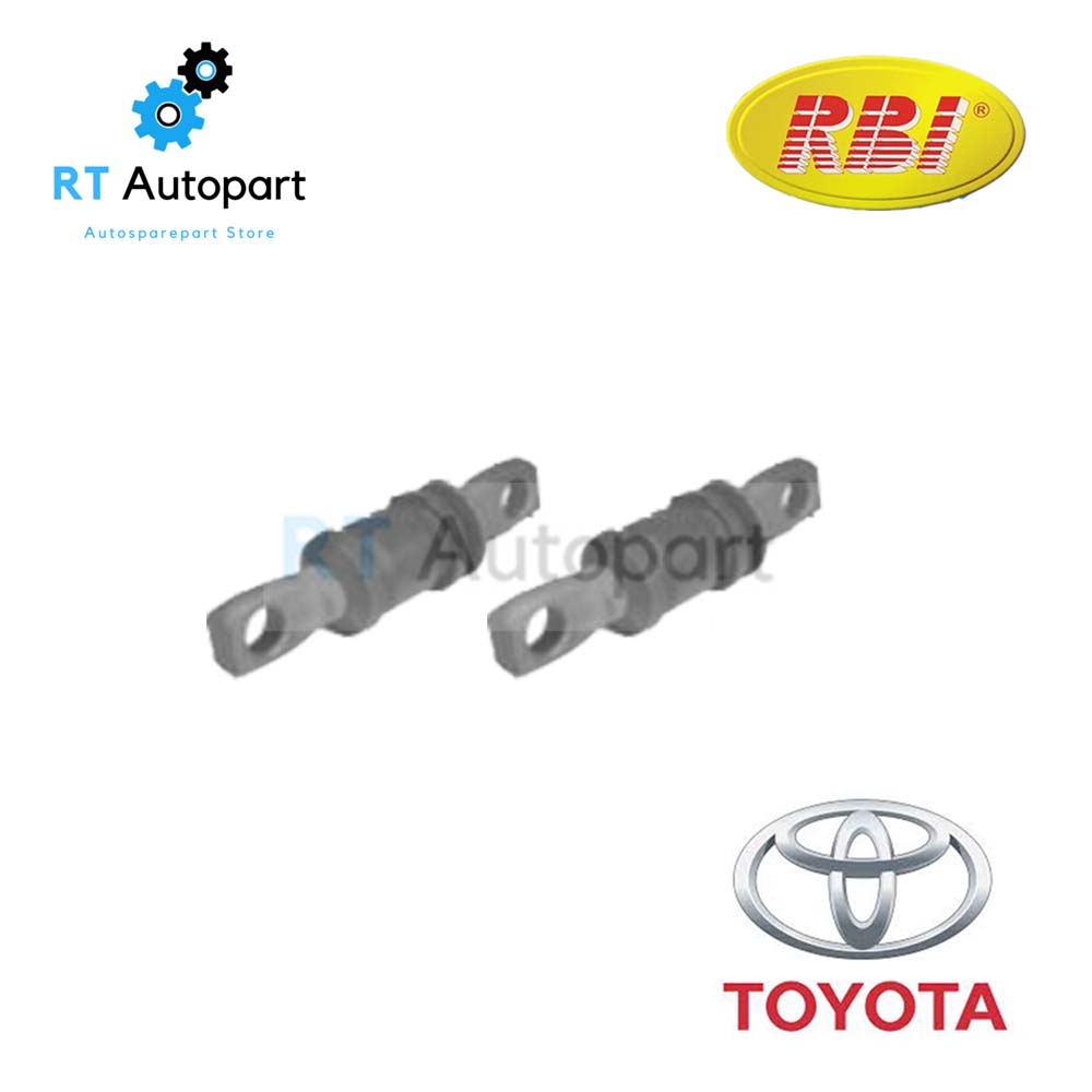 RBI บูชปีกนก Toyota Camry ACV30 ปี03-07 ACV40 ACV41 ปี07-13 (2ตัว หูคู่) /  บูชปีกนกล่าง บู๊ชปีกนก บูทปีกนก 48655-28020  48654-28020