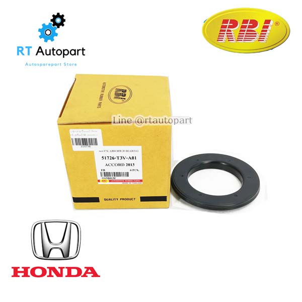 RBI ลูกปืนเบ้าโช้คหน้า Honda Accord G9 ปี13-18 / ลูกปืนเบ้าโช๊คหน้า Accord ลูกปืนเบ้าโช๊คอัพหน้า Accord / 51726-T3V-A01(1ตัว )