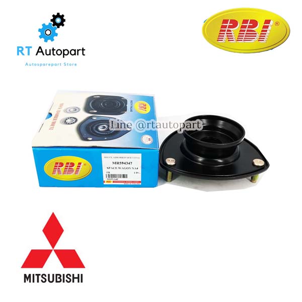 RBI เบ้าโช้คหน้า Mitsubishi Mirage Attrage ยางรองโช้คหน้า Mirage Attrage / ยางรองโช๊คหน้า มิราจ แอททราจ 4060A445(1ตัว)