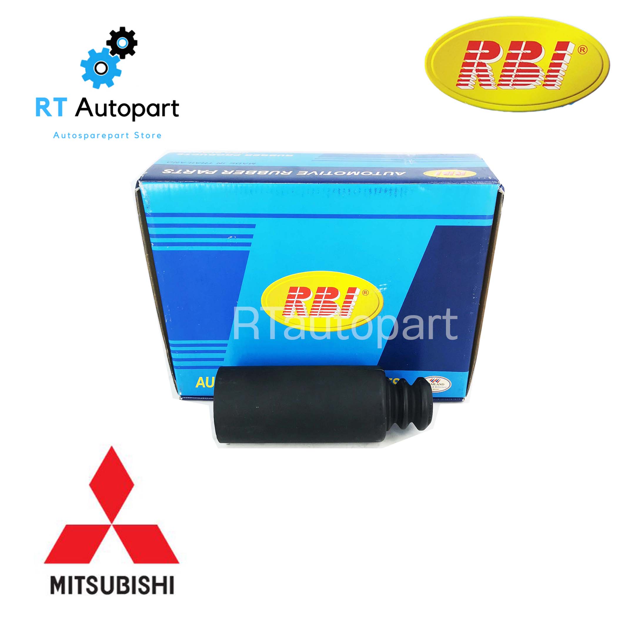 RBI กันกระแทกโช้คหน้า Mitsubishi Mirage Attrage / กันกระแทกโช๊คอัพหน้า กันฝุ่นโช๊คหน้า กันฝุ่นโช๊คอัพหน้า 4055A038