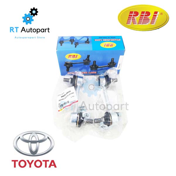 RBI ลูกหมากกันโคลงหลัง Toyota AE101 AE111 ST190 AT190 AT171 สามห่วง ไฮทอล์ค / ลูกหมากกันโคลง / 48830-20010 / 48830-12060(1ตัว)