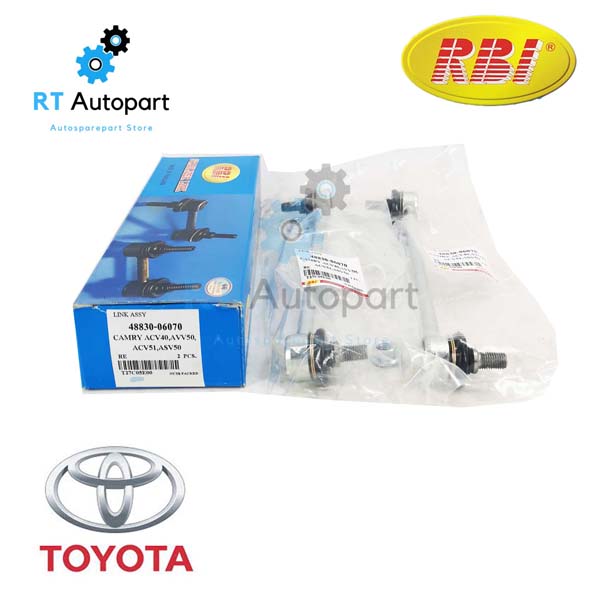 RBI ลูกหมากกันโคลงหลัง Toyota Camry ACV40 ACV41 ปี07-11 ACV50 ACV51 ปี12-16 / ลูกหมากกันโคลง 48830-33040 / 48830-06070(1ตัว)