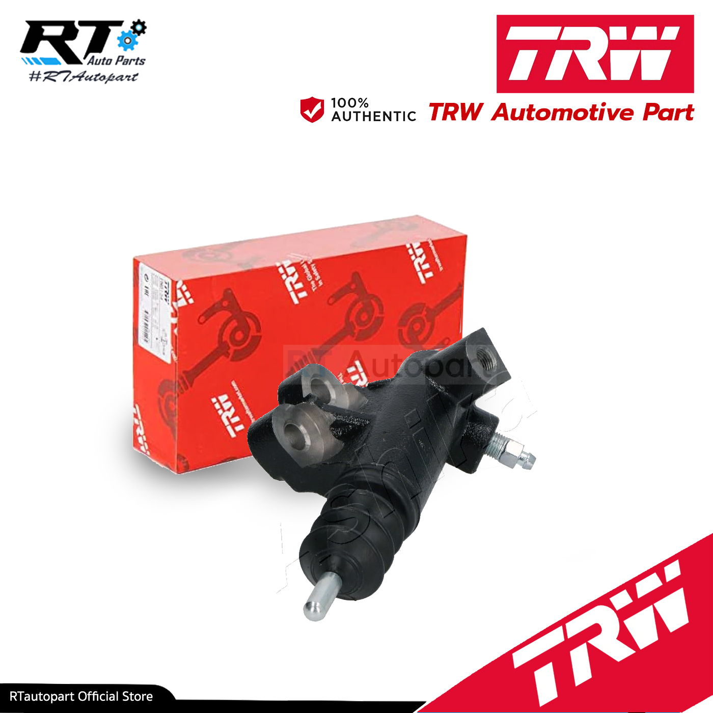 TRW แม่ปั้มคลัชล่าง Mitsubishi Cyclone L200 Strada 2.5 2wd ขนาด 3/4 | ปั้มคลัชตัวล่าง | PJD190P | MD712383