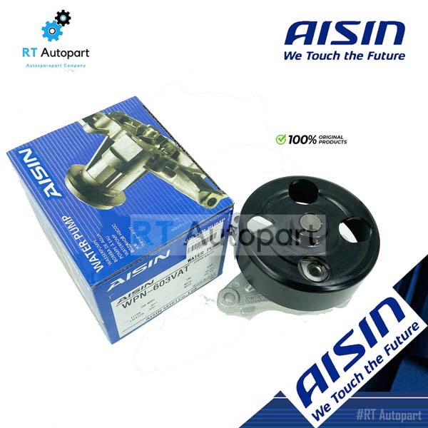 Aisin ปั้มน้ำ Nissan Tiida 1.8 Teana J32 4สูบ X-Trail T32 MR20DE / B1010-EN20B / WPN603VAT