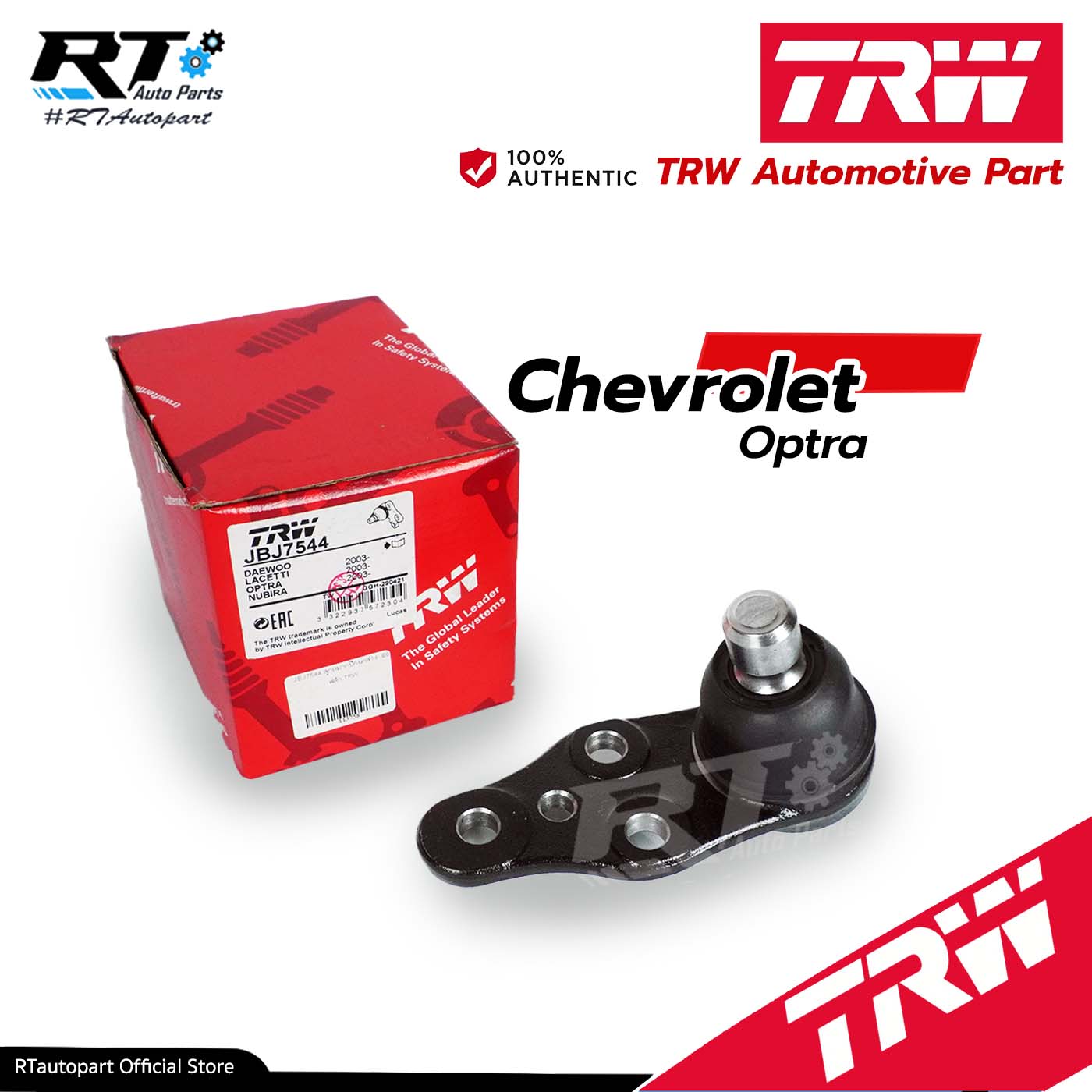 TRW ลูกหมากปีกนกล่าง Chevrolet Optra T18S ปี03-11 / ลูกหมาก ปีกนกล่าง / JBJ7544